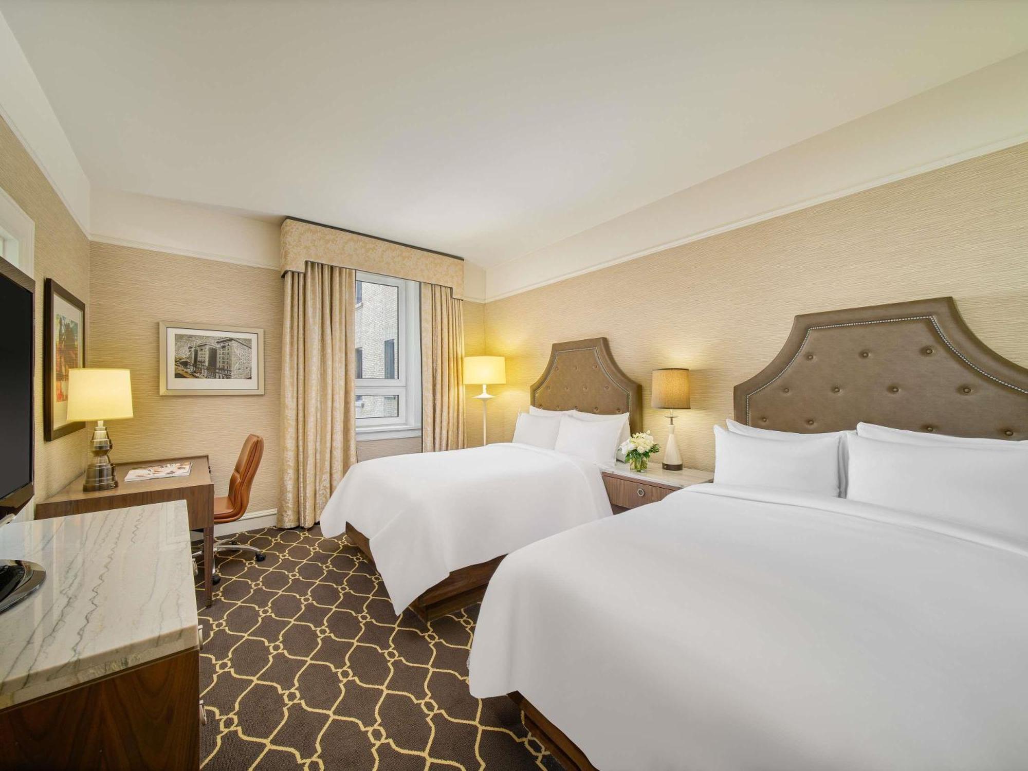 Double Room Two Double Beds City or Courtyard View